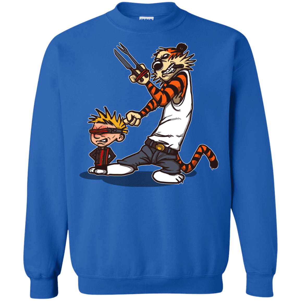 Sweatshirts Royal / S Superhero Team Crewneck Sweatshirt