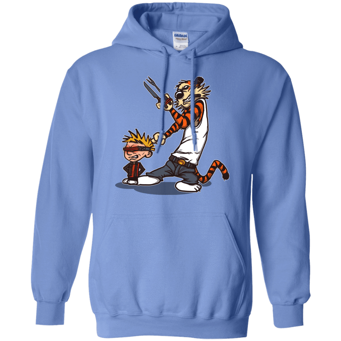 Sweatshirts Carolina Blue / S Superhero Team Pullover Hoodie