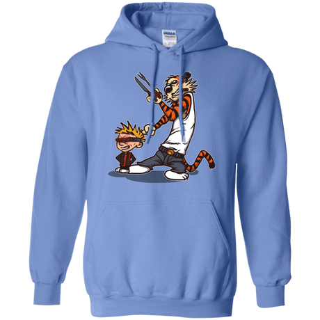 Sweatshirts Carolina Blue / S Superhero Team Pullover Hoodie