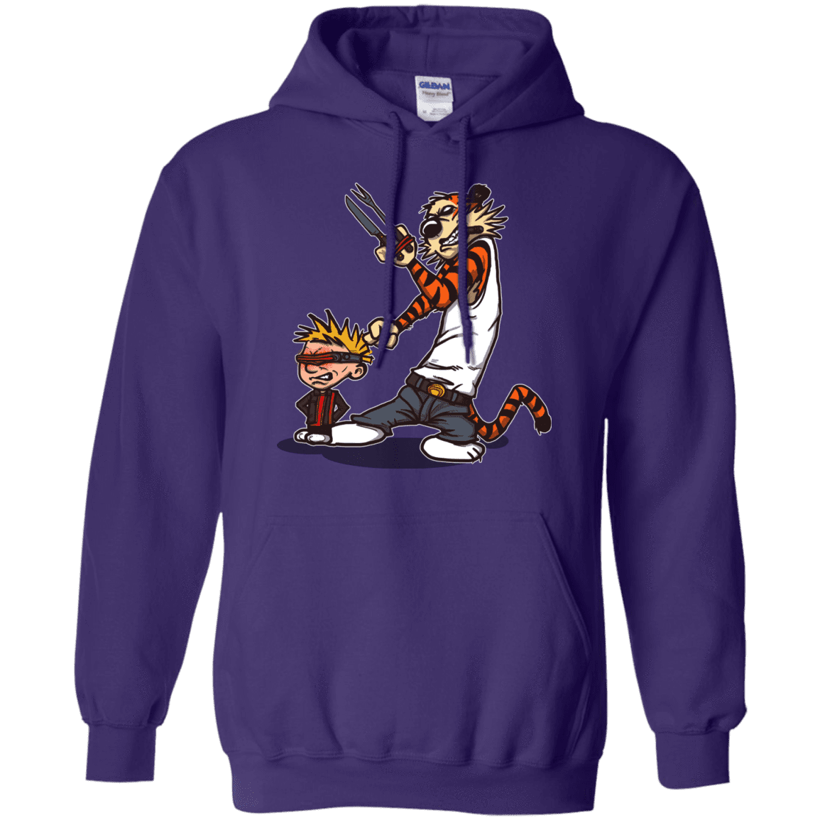 Sweatshirts Purple / S Superhero Team Pullover Hoodie
