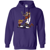 Sweatshirts Purple / S Superhero Team Pullover Hoodie