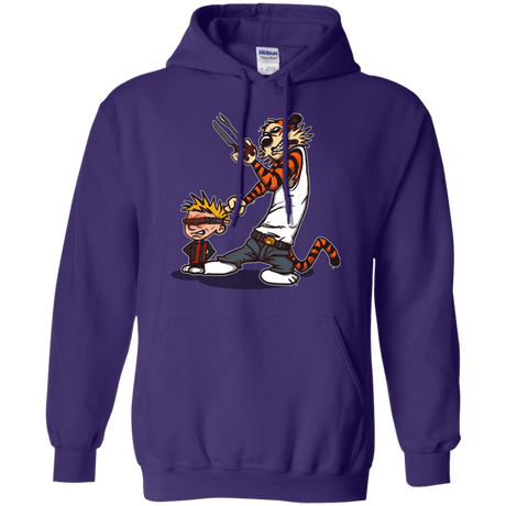 Sweatshirts Purple / S Superhero Team Pullover Hoodie