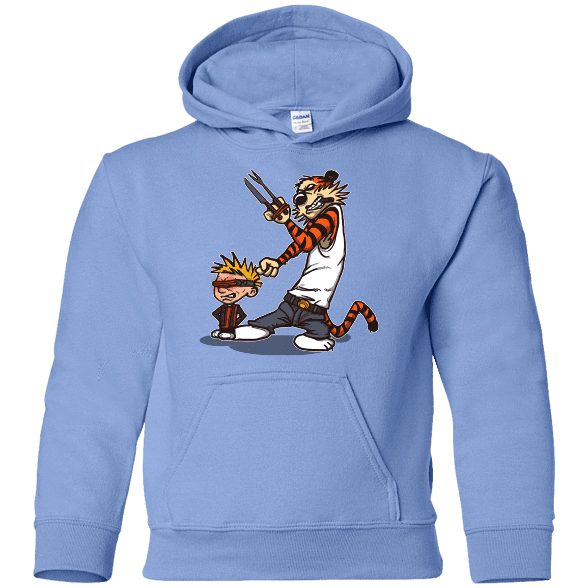 Sweatshirts Carolina Blue / YS Superhero Team Youth Hoodie