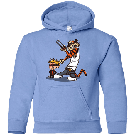 Sweatshirts Carolina Blue / YS Superhero Team Youth Hoodie