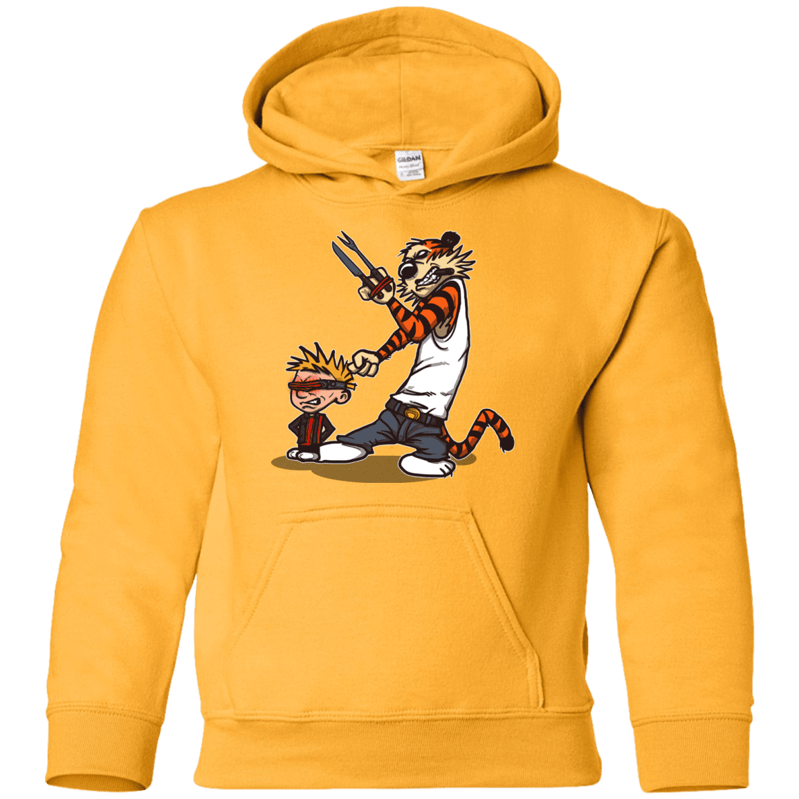 Sweatshirts Gold / YS Superhero Team Youth Hoodie