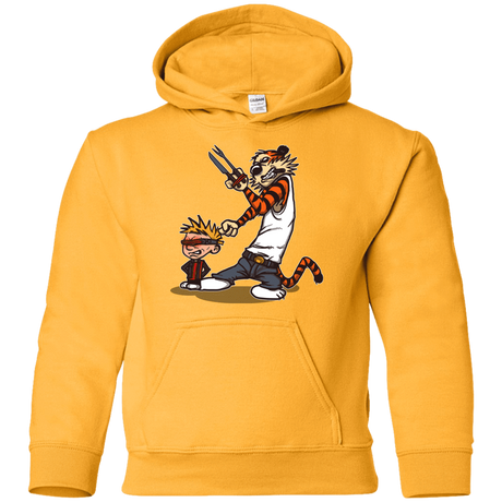 Sweatshirts Gold / YS Superhero Team Youth Hoodie