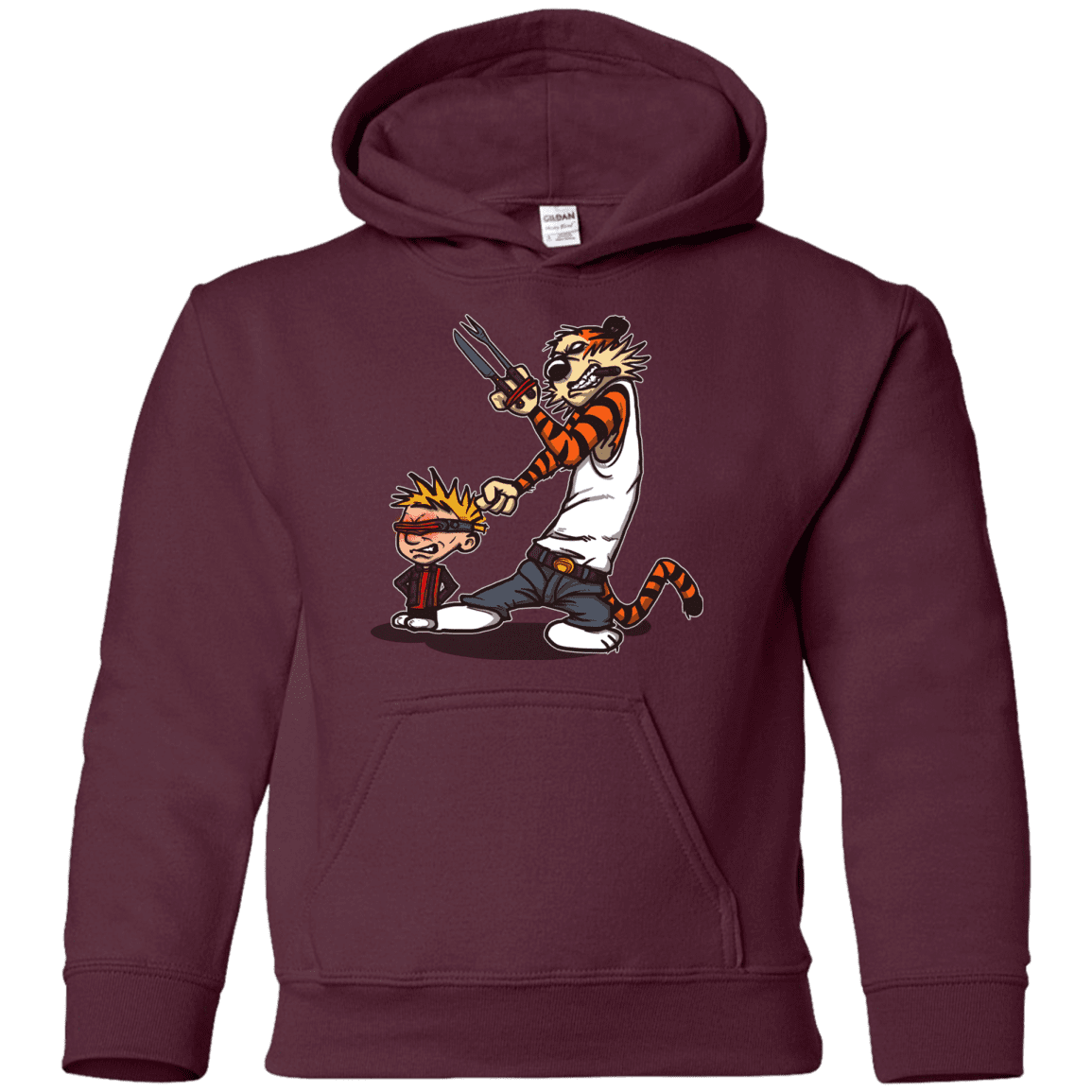 Sweatshirts Maroon / YS Superhero Team Youth Hoodie