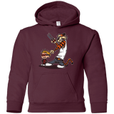 Sweatshirts Maroon / YS Superhero Team Youth Hoodie