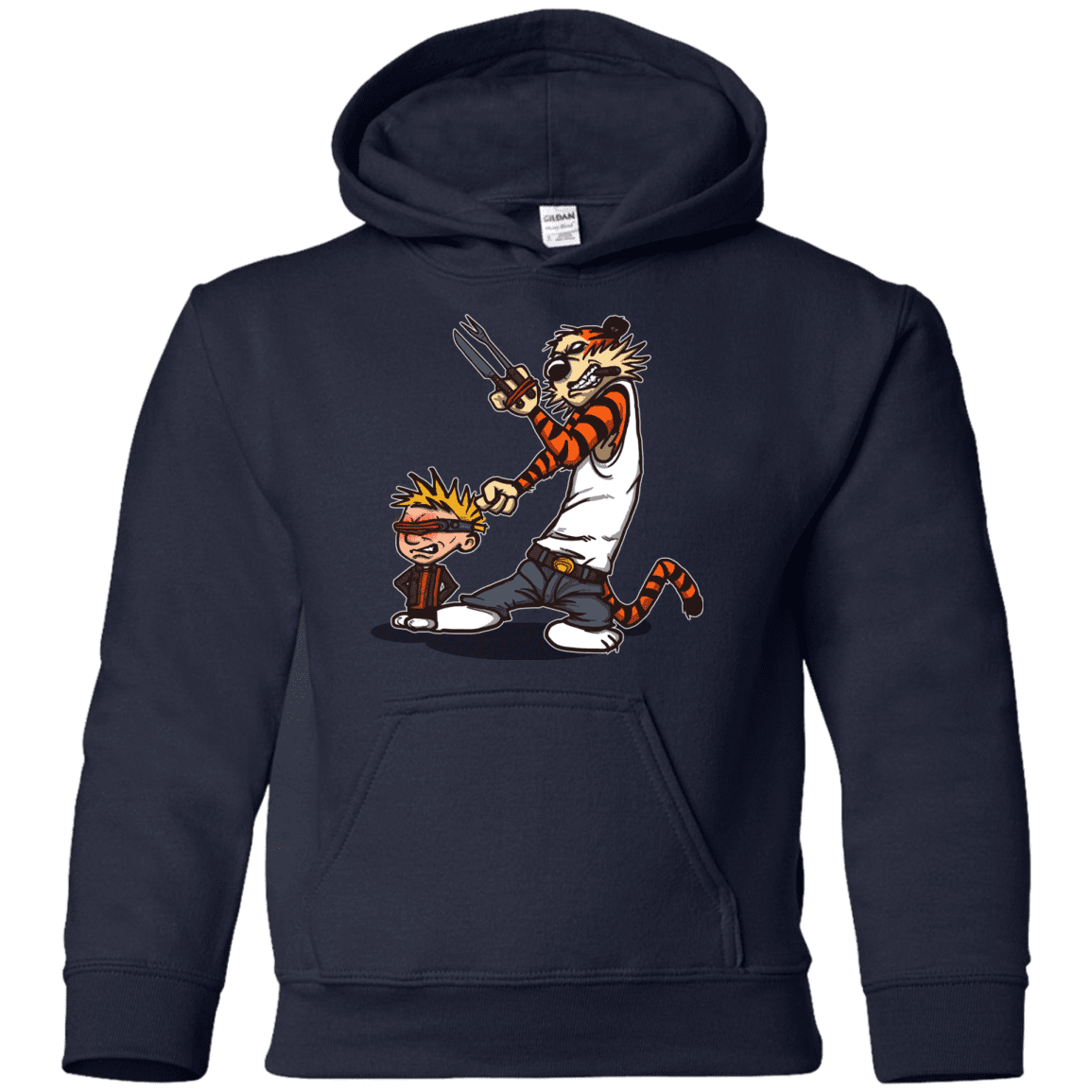 Sweatshirts Navy / YS Superhero Team Youth Hoodie