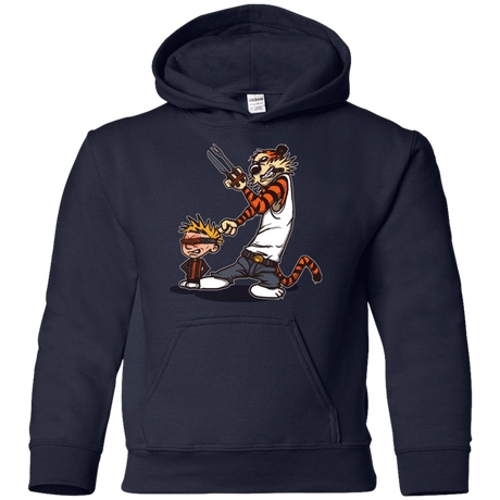 Sweatshirts Navy / YS Superhero Team Youth Hoodie