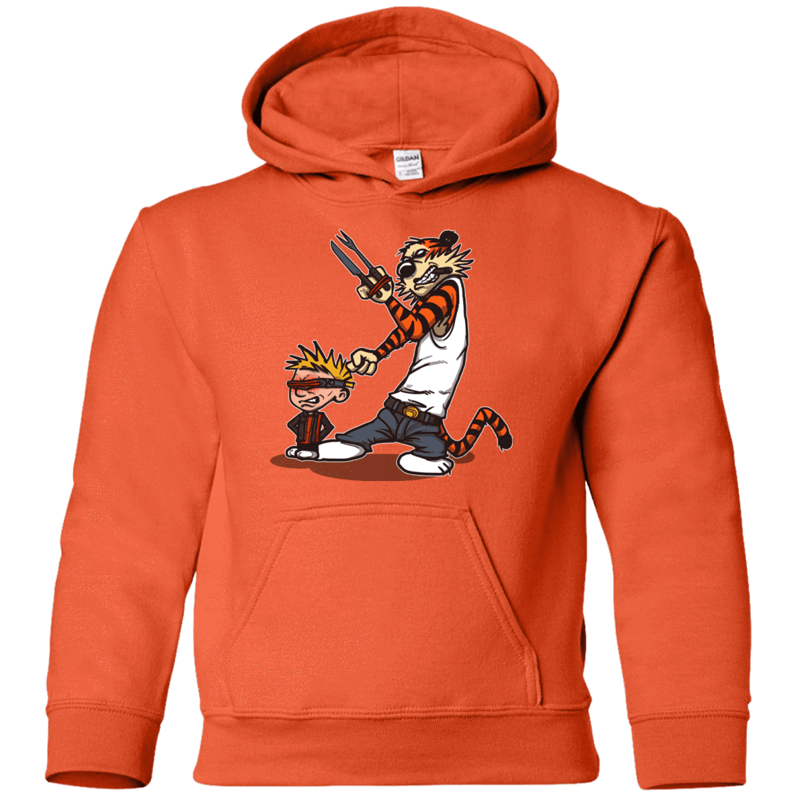 Sweatshirts Orange / YS Superhero Team Youth Hoodie
