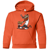 Sweatshirts Orange / YS Superhero Team Youth Hoodie