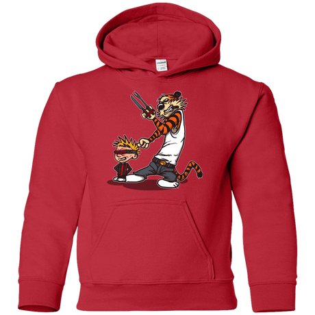 Sweatshirts Red / YS Superhero Team Youth Hoodie