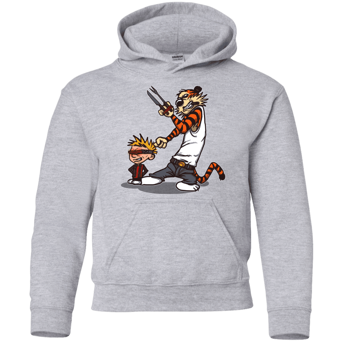 Sweatshirts Sport Grey / YS Superhero Team Youth Hoodie