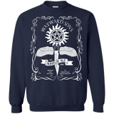 Sweatshirts Navy / Small Supernatural 3 Crewneck Sweatshirt