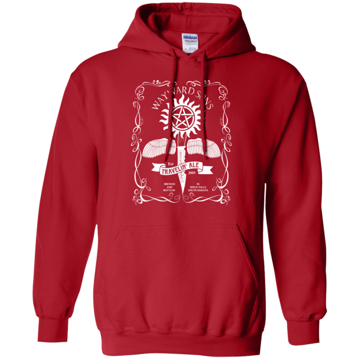 Sweatshirts Red / Small Supernatural 3 Pullover Hoodie