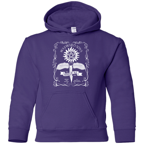 Sweatshirts Purple / YS Supernatural 3 Youth Hoodie
