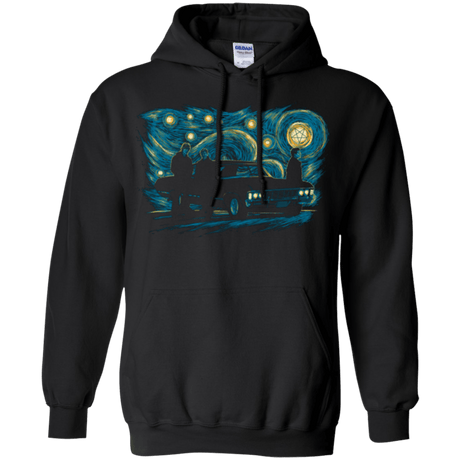 Sweatshirts Black / Small Supernatural Night Pullover Hoodie