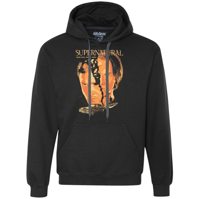 Sweatshirts Black / S Supernatural Premium Fleece Hoodie