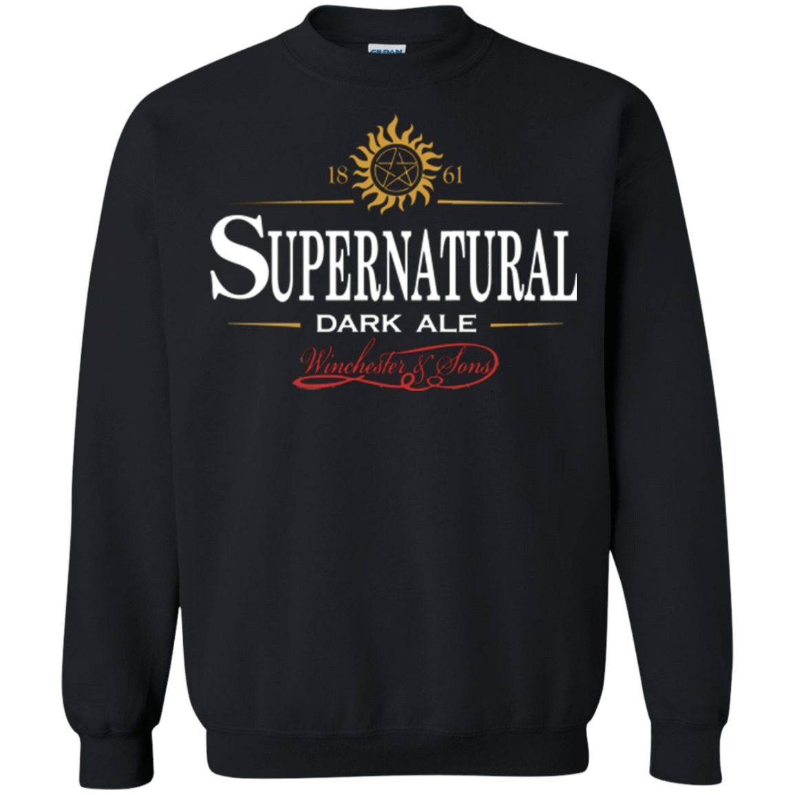 Sweatshirts Black / Small Supernatural Stout Crewneck Sweatshirt