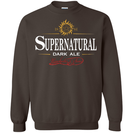 Sweatshirts Dark Chocolate / Small Supernatural Stout Crewneck Sweatshirt