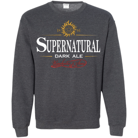 Sweatshirts Dark Heather / Small Supernatural Stout Crewneck Sweatshirt