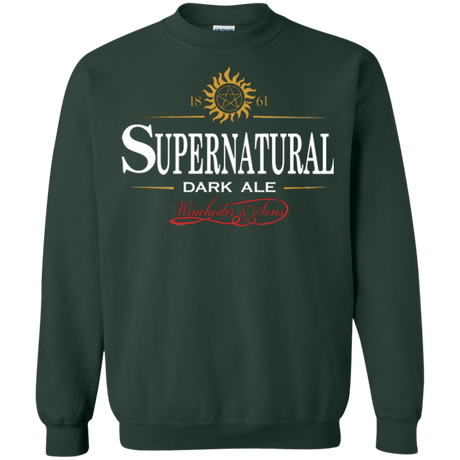 Sweatshirts Forest Green / Small Supernatural Stout Crewneck Sweatshirt