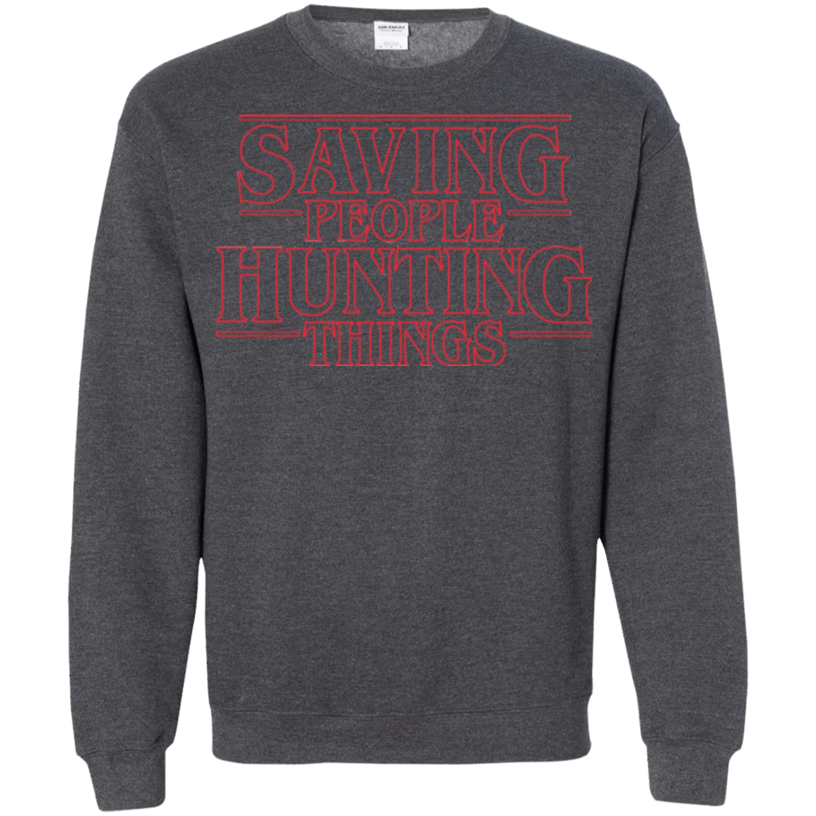 Sweatshirts Dark Heather / Small Supernatural Things Crewneck Sweatshirt