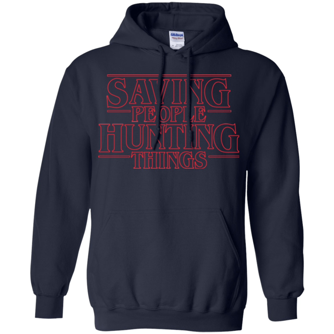 Sweatshirts Navy / Small Supernatural Things Pullover Hoodie