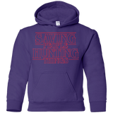 Sweatshirts Purple / YS Supernatural Things Youth Hoodie