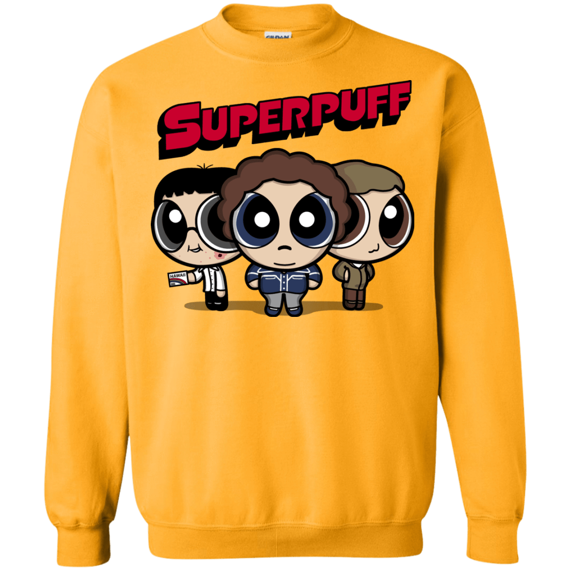 Sweatshirts Gold / S Superpuff Crewneck Sweatshirt