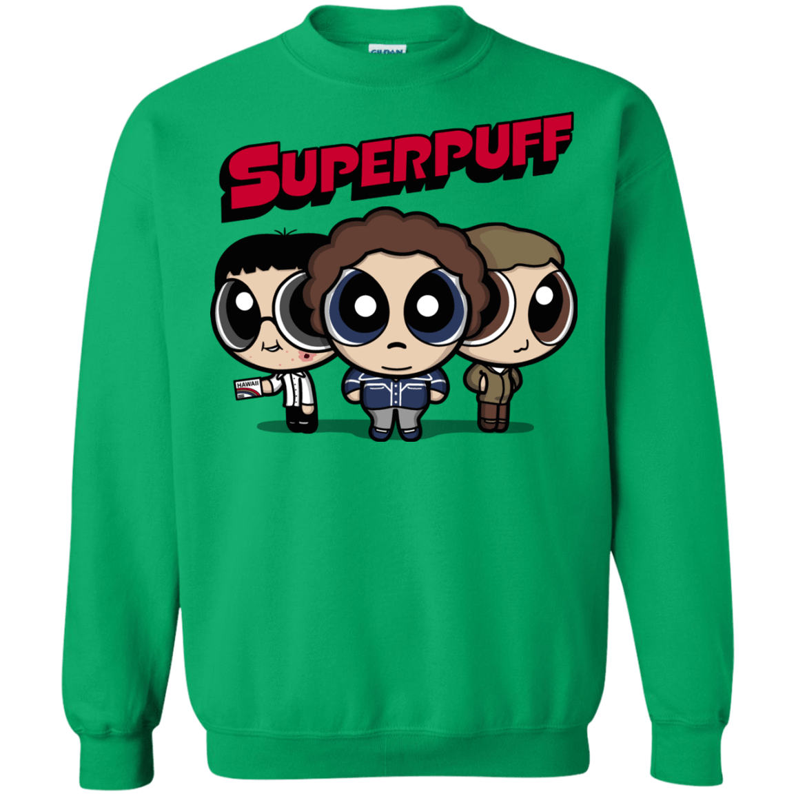 Sweatshirts Irish Green / S Superpuff Crewneck Sweatshirt