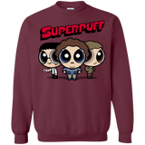 Sweatshirts Maroon / S Superpuff Crewneck Sweatshirt