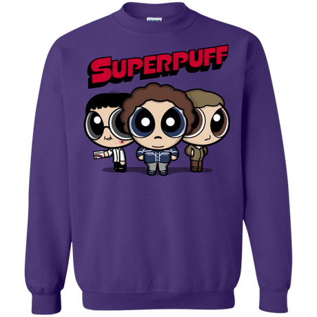 Sweatshirts Purple / S Superpuff Crewneck Sweatshirt