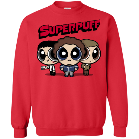 Sweatshirts Red / S Superpuff Crewneck Sweatshirt