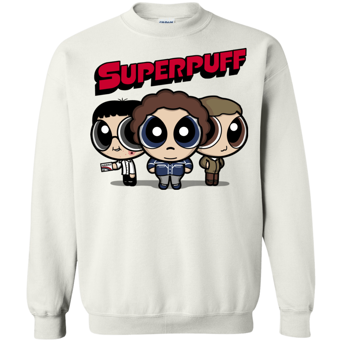 Sweatshirts White / S Superpuff Crewneck Sweatshirt