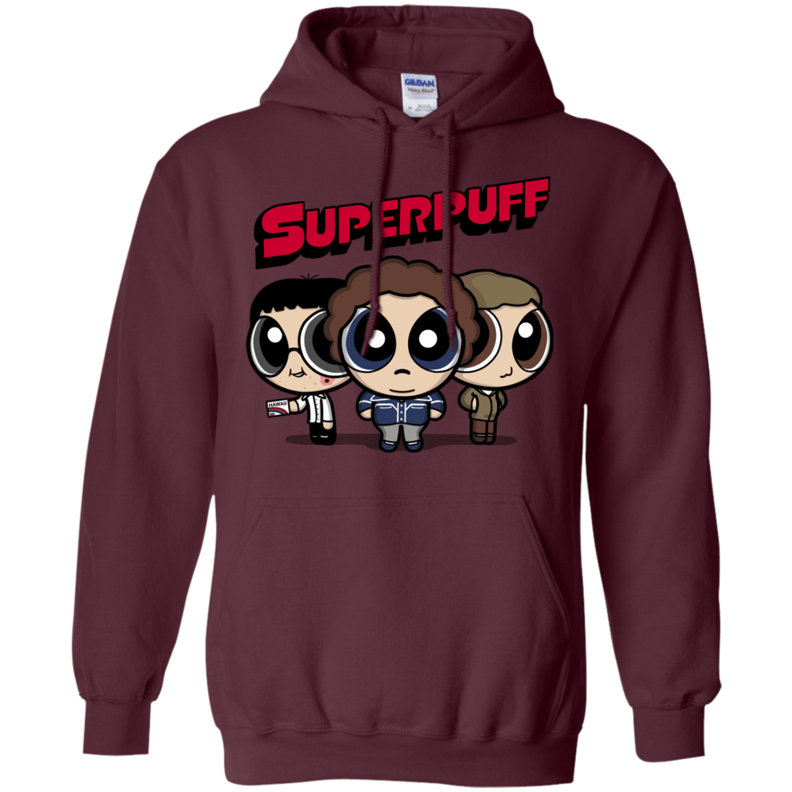 Sweatshirts Maroon / S Superpuff Pullover Hoodie