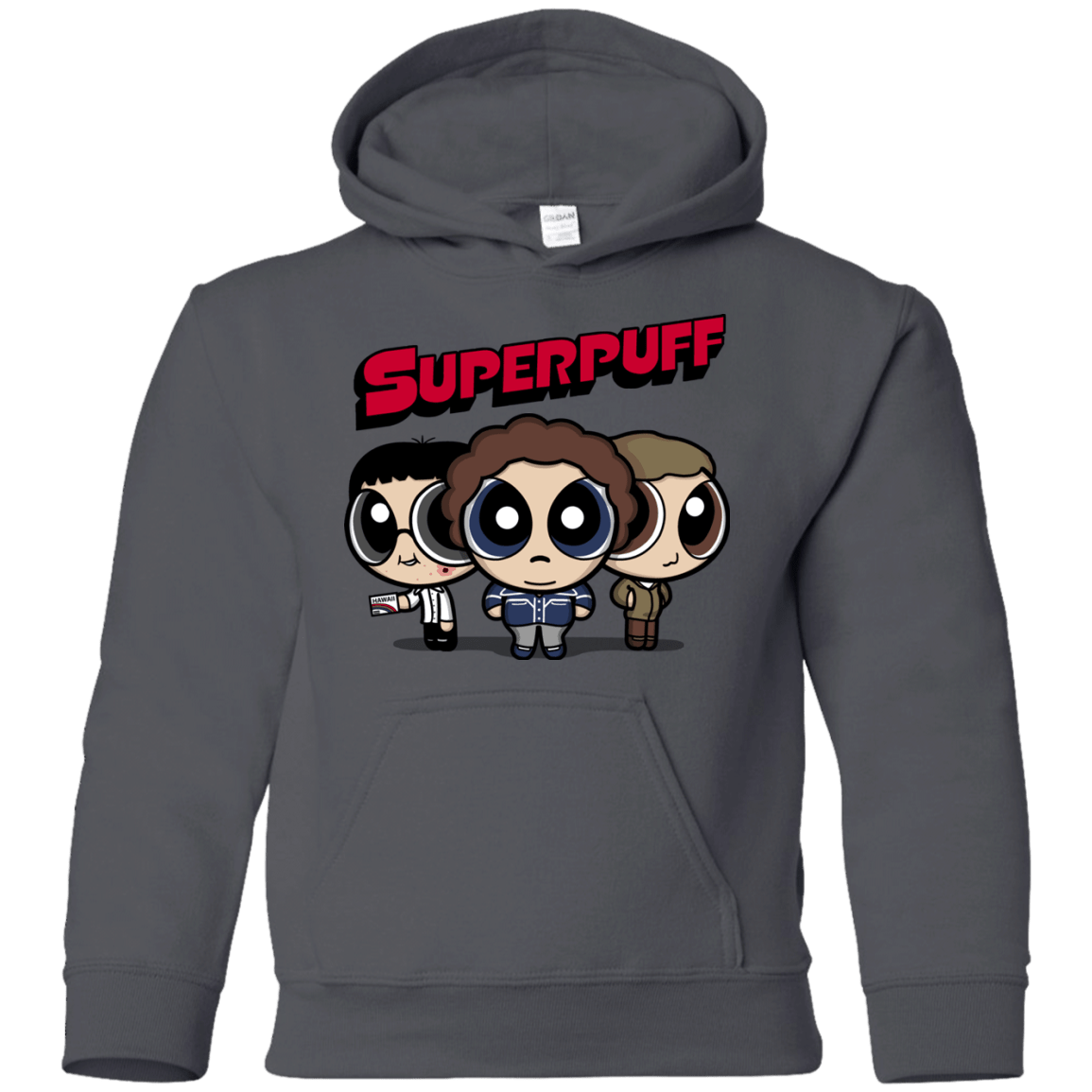 Sweatshirts Charcoal / YS Superpuff Youth Hoodie