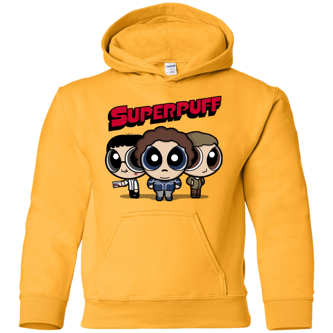 Sweatshirts Gold / YS Superpuff Youth Hoodie