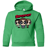 Sweatshirts Irish Green / YS Superpuff Youth Hoodie
