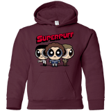 Sweatshirts Maroon / YS Superpuff Youth Hoodie