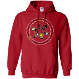 Sweatshirts Red / S Support Family Pullover Hoodie