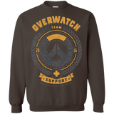 Sweatshirts Dark Chocolate / Small Support Team Crewneck Sweatshirt