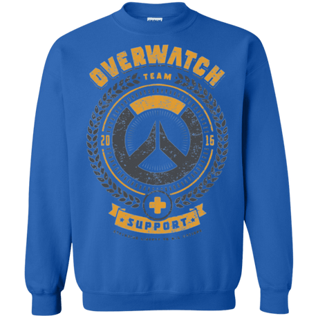 Sweatshirts Royal / Small Support Team Crewneck Sweatshirt
