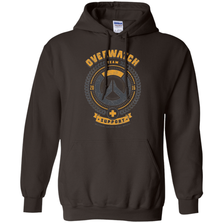 Sweatshirts Dark Chocolate / Small Support Team Pullover Hoodie