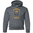 Sweatshirts Dark Heather / YS Support Team Youth Hoodie