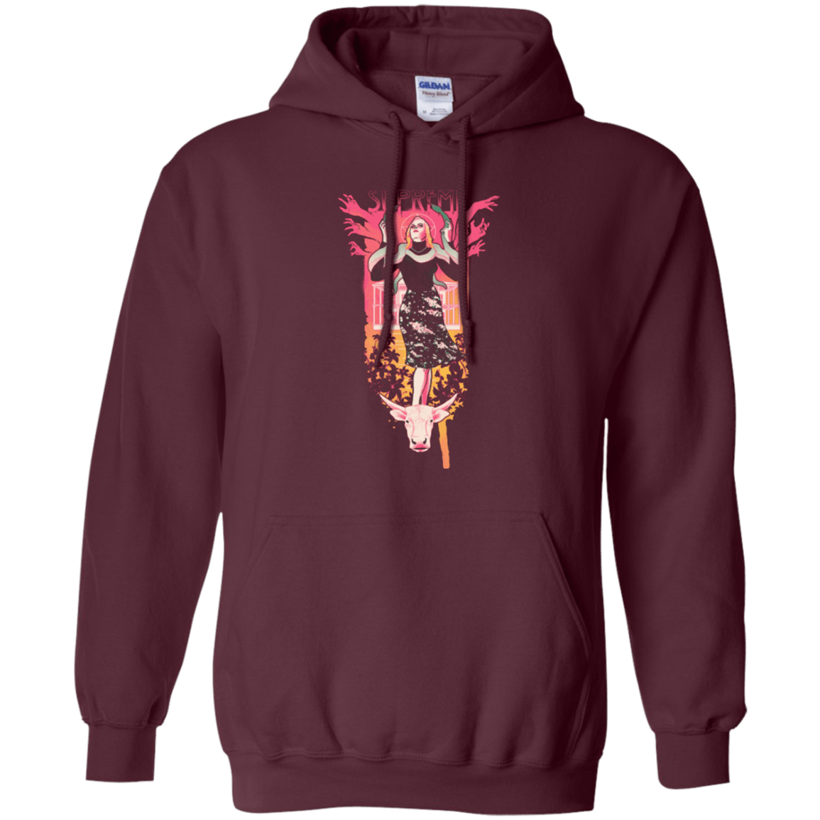 Sweatshirts Maroon / Small Supreme Pullover Hoodie