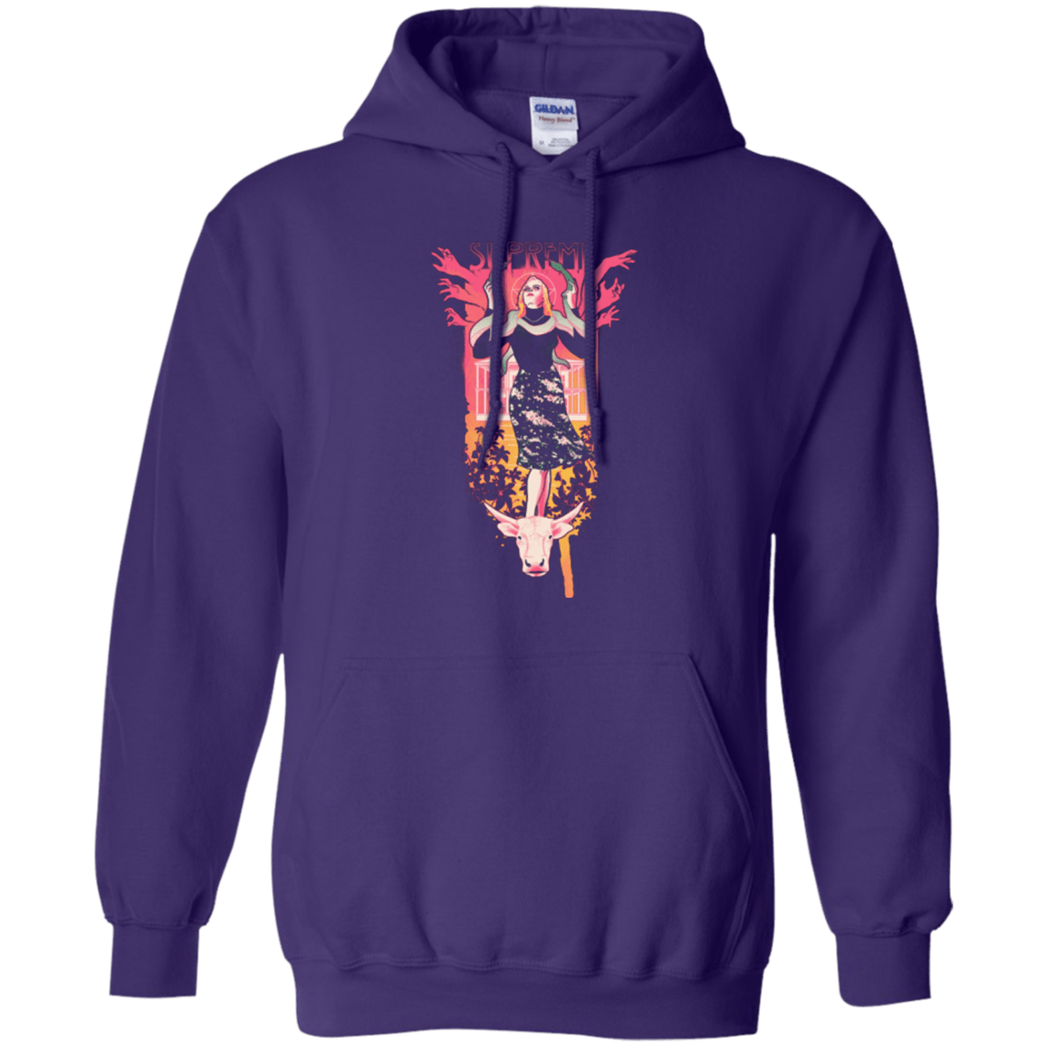 Sweatshirts Purple / Small Supreme Pullover Hoodie