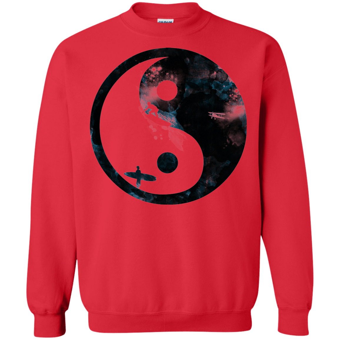 Sweatshirts Red / S Surfin' Crewneck Sweatshirt
