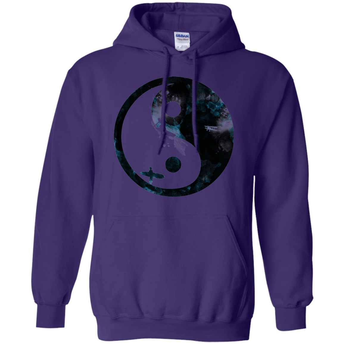 Sweatshirts Purple / S Surfin' Pullover Hoodie